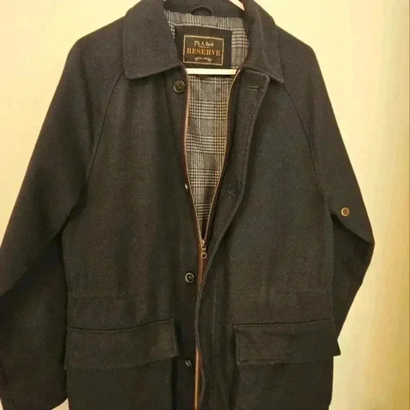 Jos. A Banks Reserve Wool Blend Jacket Size Medium EUC - Picture 2 of 14